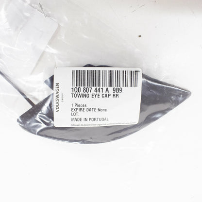 NEW VOLKSWAGEN EOS REAR BUMPER TOW HOOK EYE COVER 1Q0807441A9B9