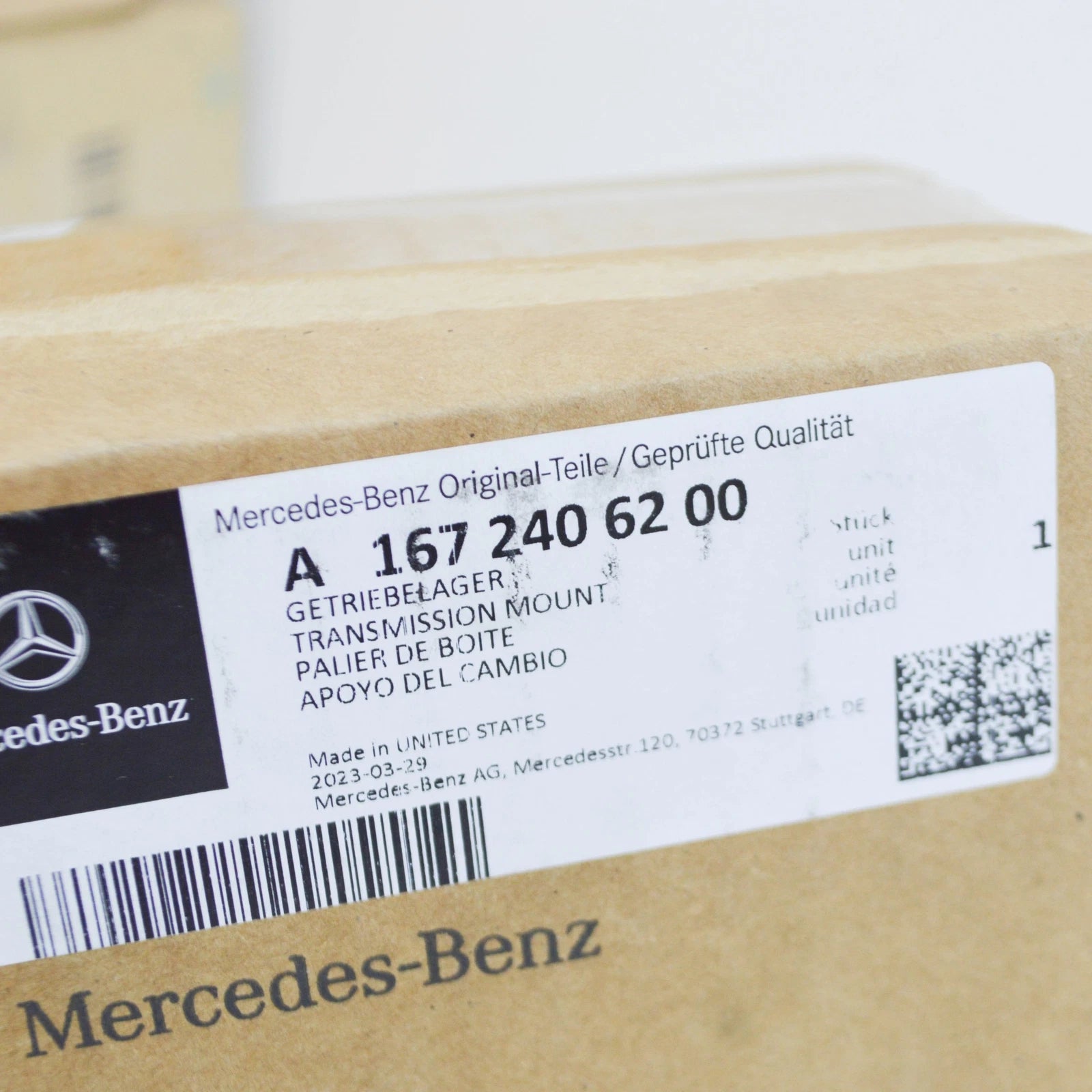 NEW MERCEDES-BENZ GLE W167 TRANSMISSION MOUNT A1672406200 ORIGINAL