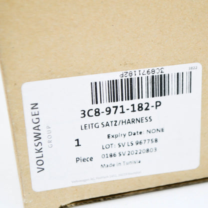 NEW VOLKSWAGEN CC REAR LID CABLE HARNESS SET 3C8971182P