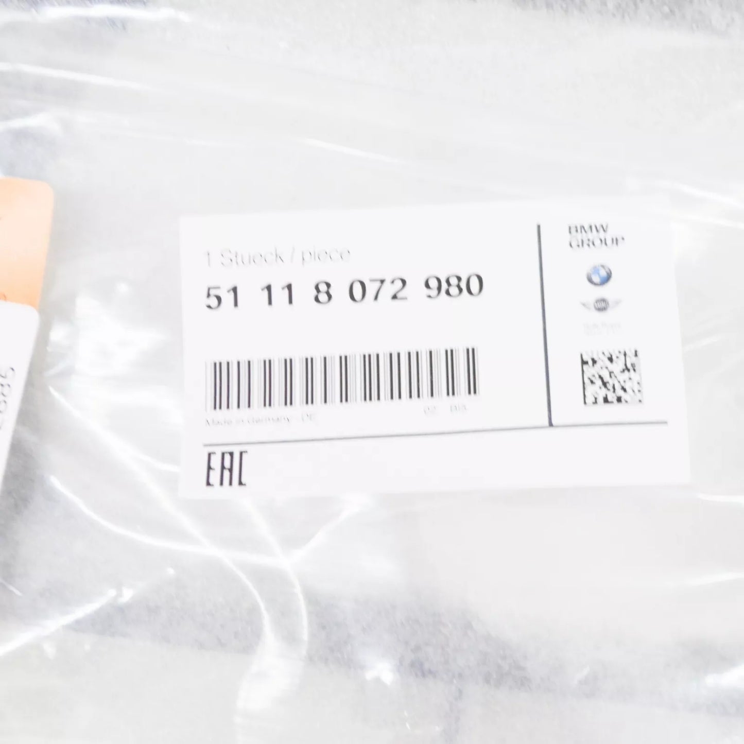 NEW BMW F90 FRONT LOWER GRILLE 51118072980 8072980 ORIGINAL