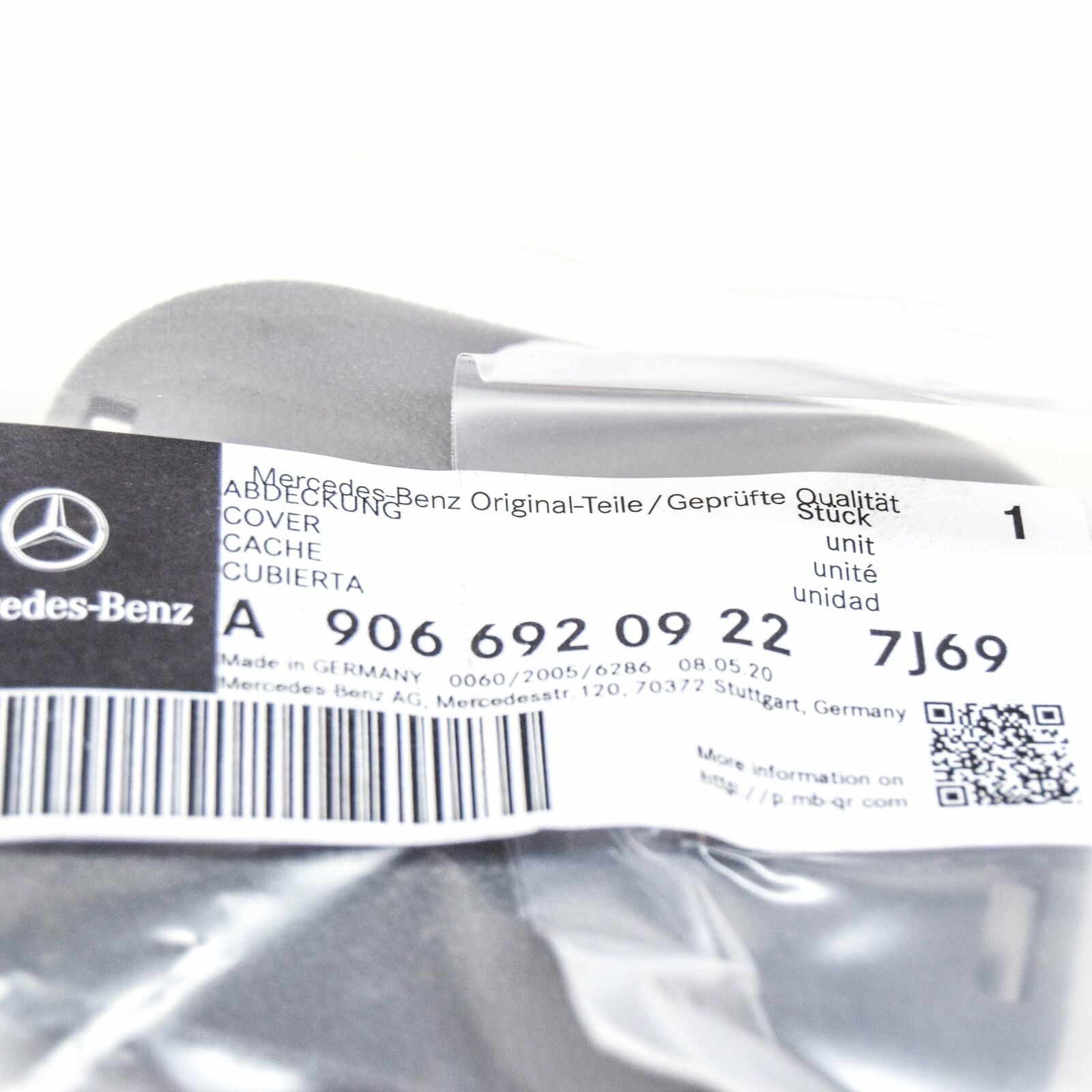 NEW MERCEDES-BENZ SPRINTER 906 D-PILLAR BOTTOM COVER A90669209227J69 ORIGINAL