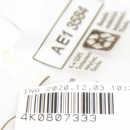 NEW AUDI A6 C8 FRONT BUMPER IMPACT BAR BRACKET 4K0807333 ORIGINAL