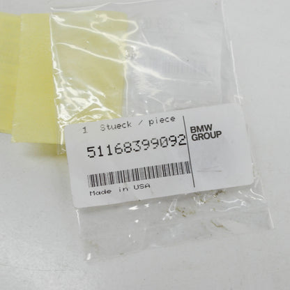 NEW BMW Z3 COUPE E36 REAR ODDMENTS BOX SCREW COVER 51168399092 8399092 ORIGINAL