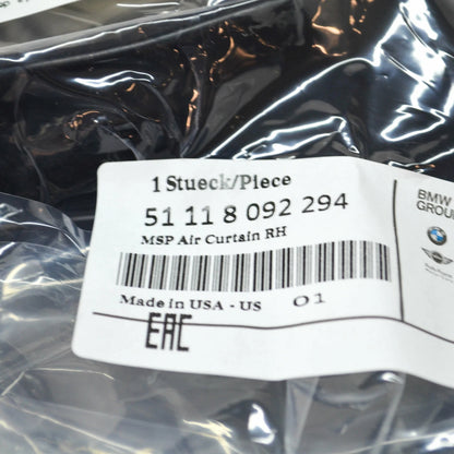 NEW BMW X6 G06 FRONT RIGHT AIR CURTAIN TRIM 51118092294 ORIGINAL