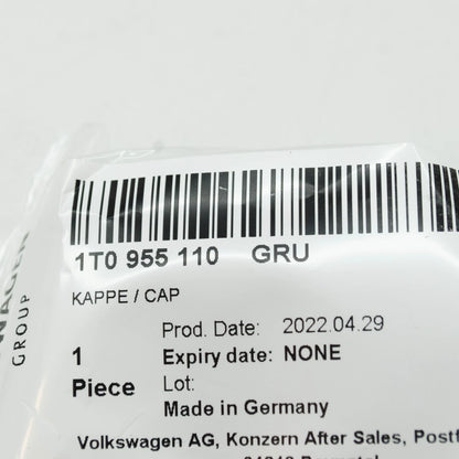 NEW VOLKSWAGEN CADDY 2K RIGHT HEADLIGHT WASHER COVER CAP 1T0955110GRU ORIGINAL