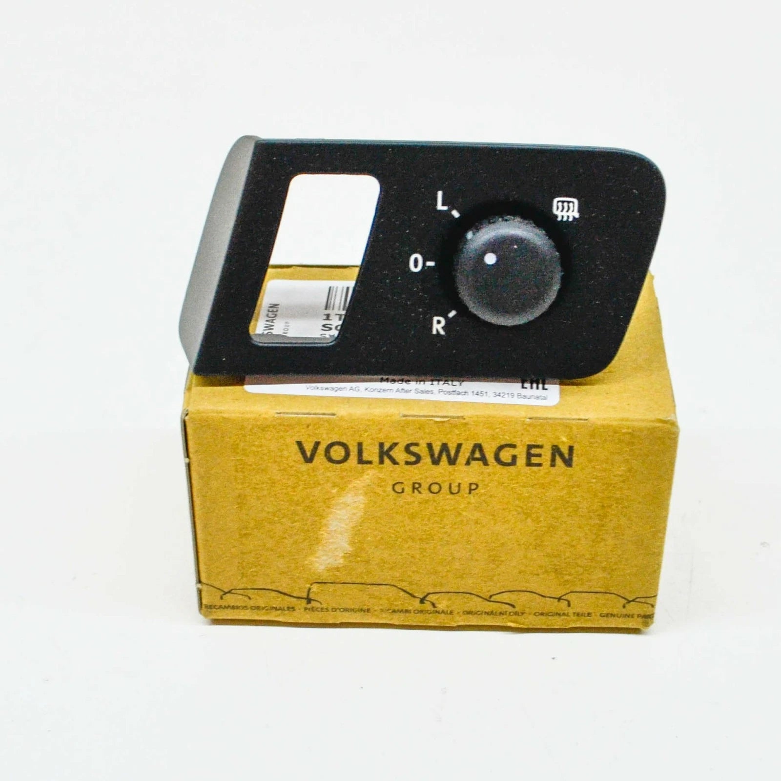 NEW VW TOURAN 1T FRONT LEFT DOOR MIRROR SWITCH LHD 1T1959565KREH