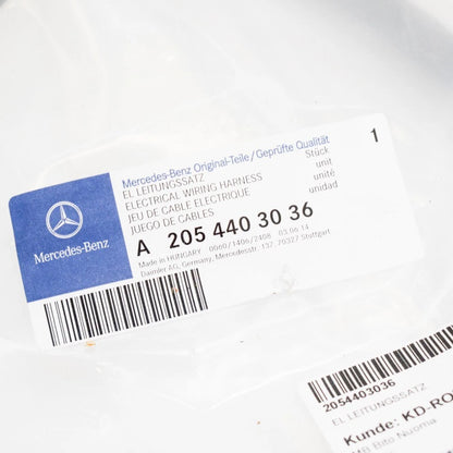 NEW MERCEDES-BENZ C-CLASS W205 NEGATIVE BATTERY CABLE A2054403036 ORIGINAL