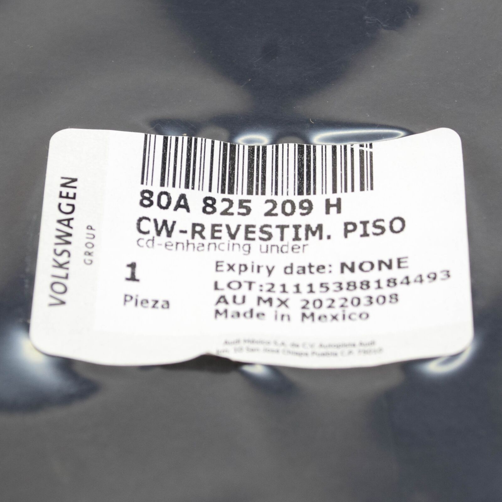 NEW AUDI Q5 FY 80A FRONT CENTER UNDERBODY TRIM 80A825209H ORIGINAL