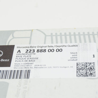 NEW MERCEDES-BENZ S W223 CRUISE CONTROL SENSOR RADAR PLATE A2238880000 ORIGINAL