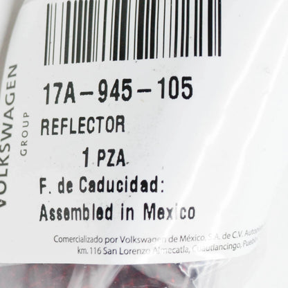 NEW VOLKSWAGEN JETTA A7 MK7 REAR LEFT BUMPER REFLECTOR 17A945105