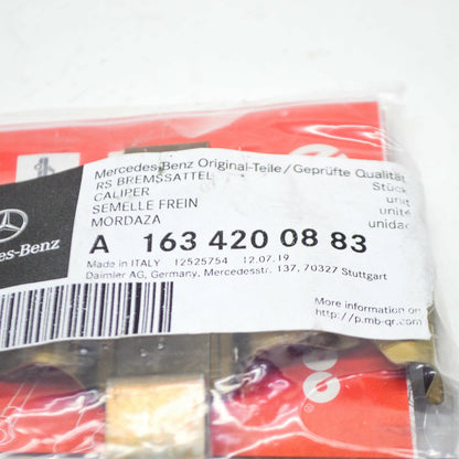 NEW MERCEDES-BENZ ML W163 FRONT BRAKE PAD RETAINING PIN KIT A1634200883 ORIGINAL