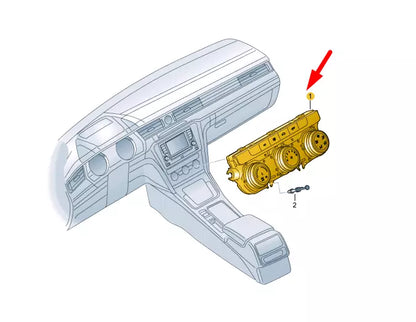 NEW VW ARTEON 3H7 A/C SYSTEM DISPLAY AND CONTROL UNIT 5G0907426BHWZU ORIGINAL