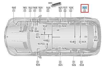 NEW MERCEDES-BENZ M W166 TANK CONNECTOR PLUG HO USING A0225453226 ORIGINAL