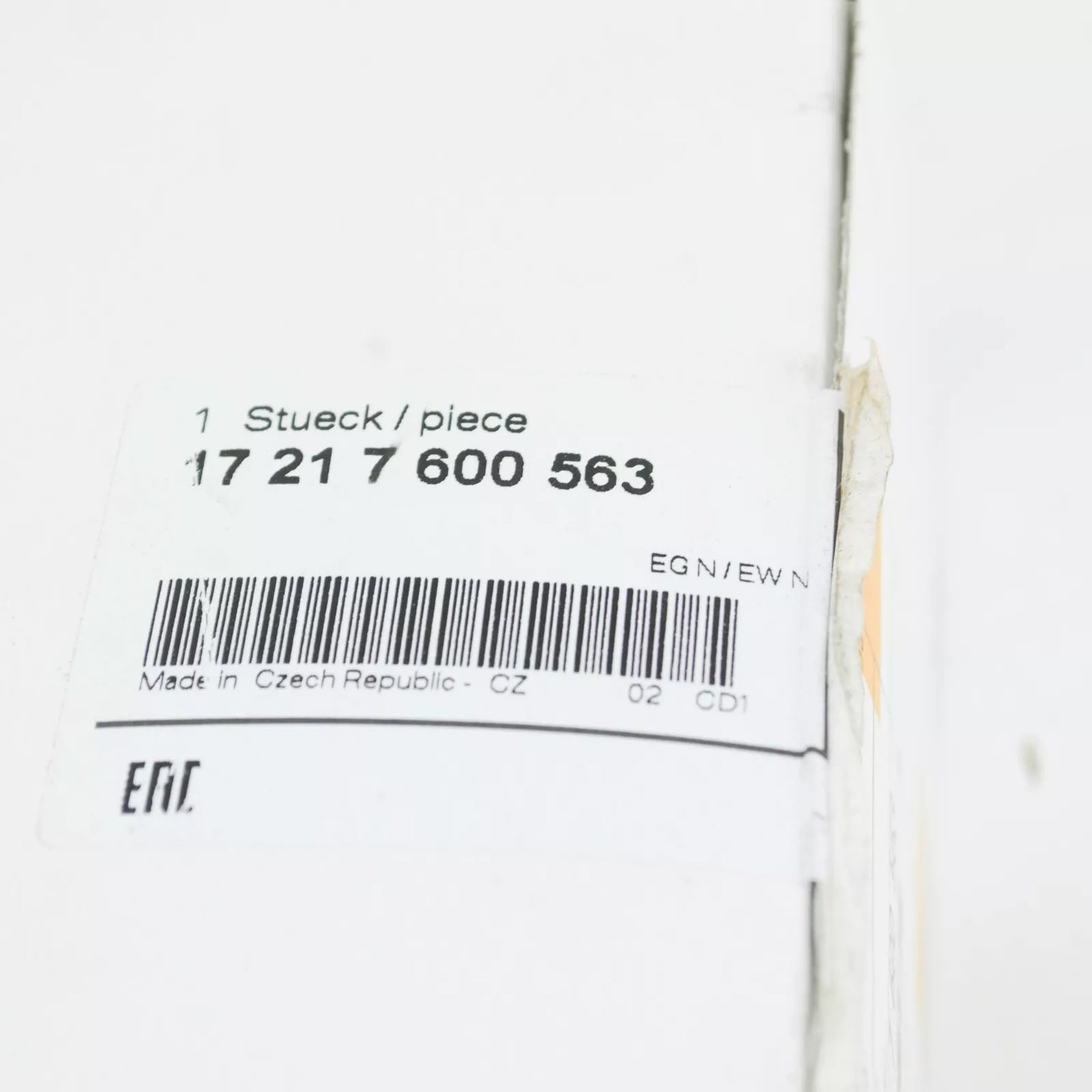 NEW BMW X5 F15 OIL COOLER THERMOSTAT 17217600563 ORIGINAL