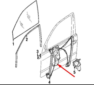 NEW BMW 5 E39 FRONT RIGHT DOOR WINDOW REGULATOR 51338252394 8252394 ORIGINAL
