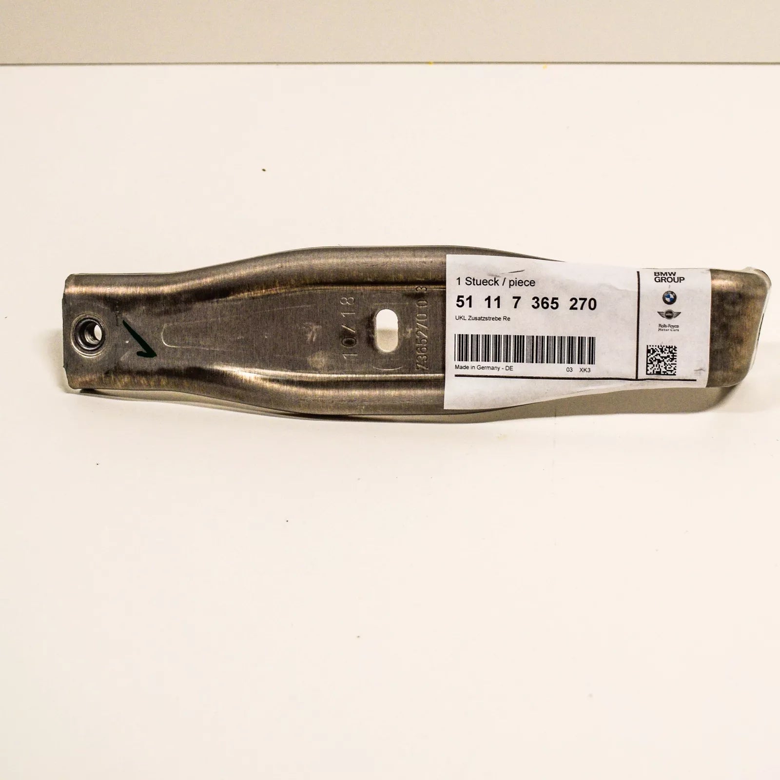 NEW BMW 2 F45 FRONT BUMPER RIGHT ROD 51117365270 7365270 2015 ORIGINAL