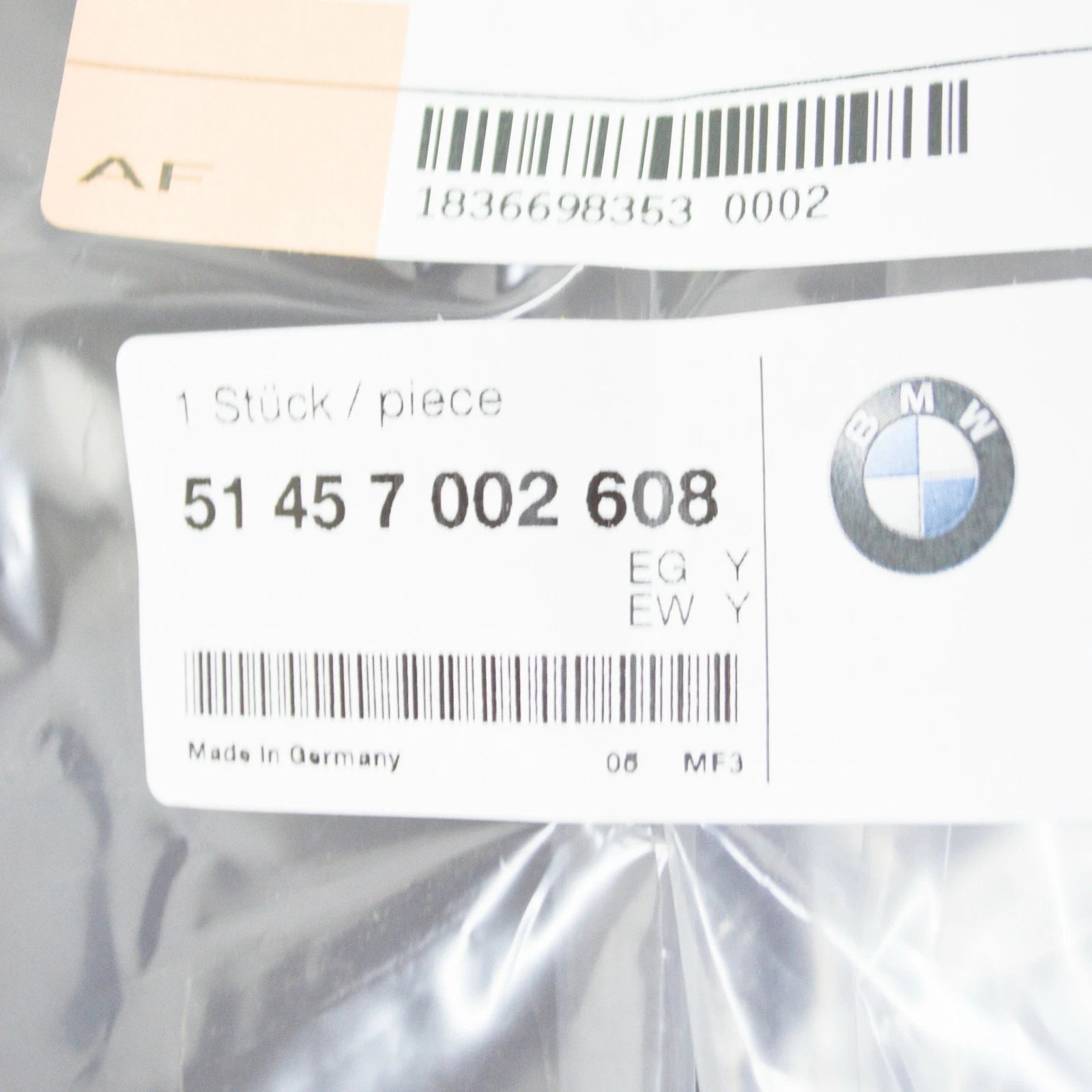 NEW BMW 3 E46 LEFT FOOT WELL TRIM 51457002608 7002608 ORIGINAL