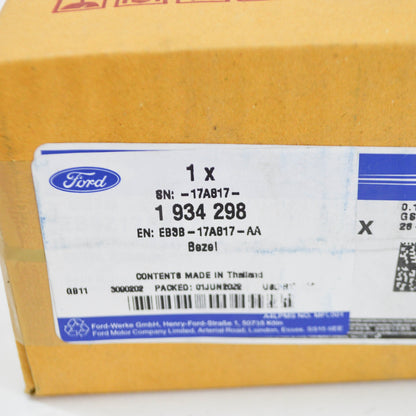 new ford ranger t6 mk3 rear bumper right bezel eb3b-17a817-aa 1934298 original