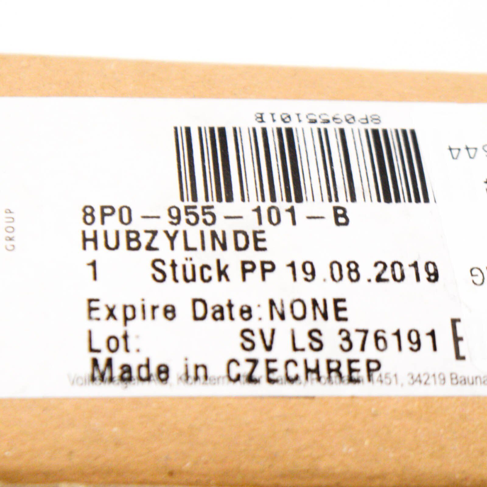 NEW AUDI A3 8P SPORTBACK LEFT HEADLIGHT WASHER SPRAY NOZZLE 8P0955101B ORIGINAL