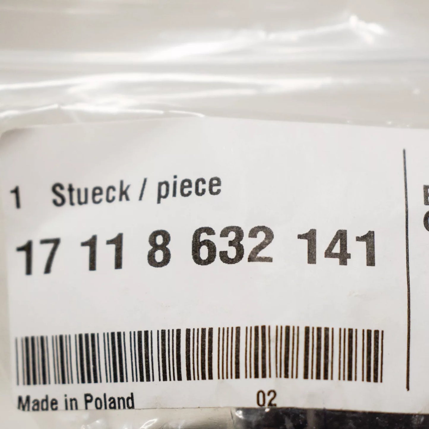 NEW BMW 7 G11 G12 RADIATOR LEFT MODULE MOUNTING 17118632141 ORIGINAL