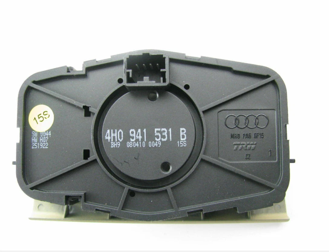 NEW AUDI A8 4H HEADLIGHT SWITCH CONTROL UNIT 4H0941531BBH9 ORIGINAL