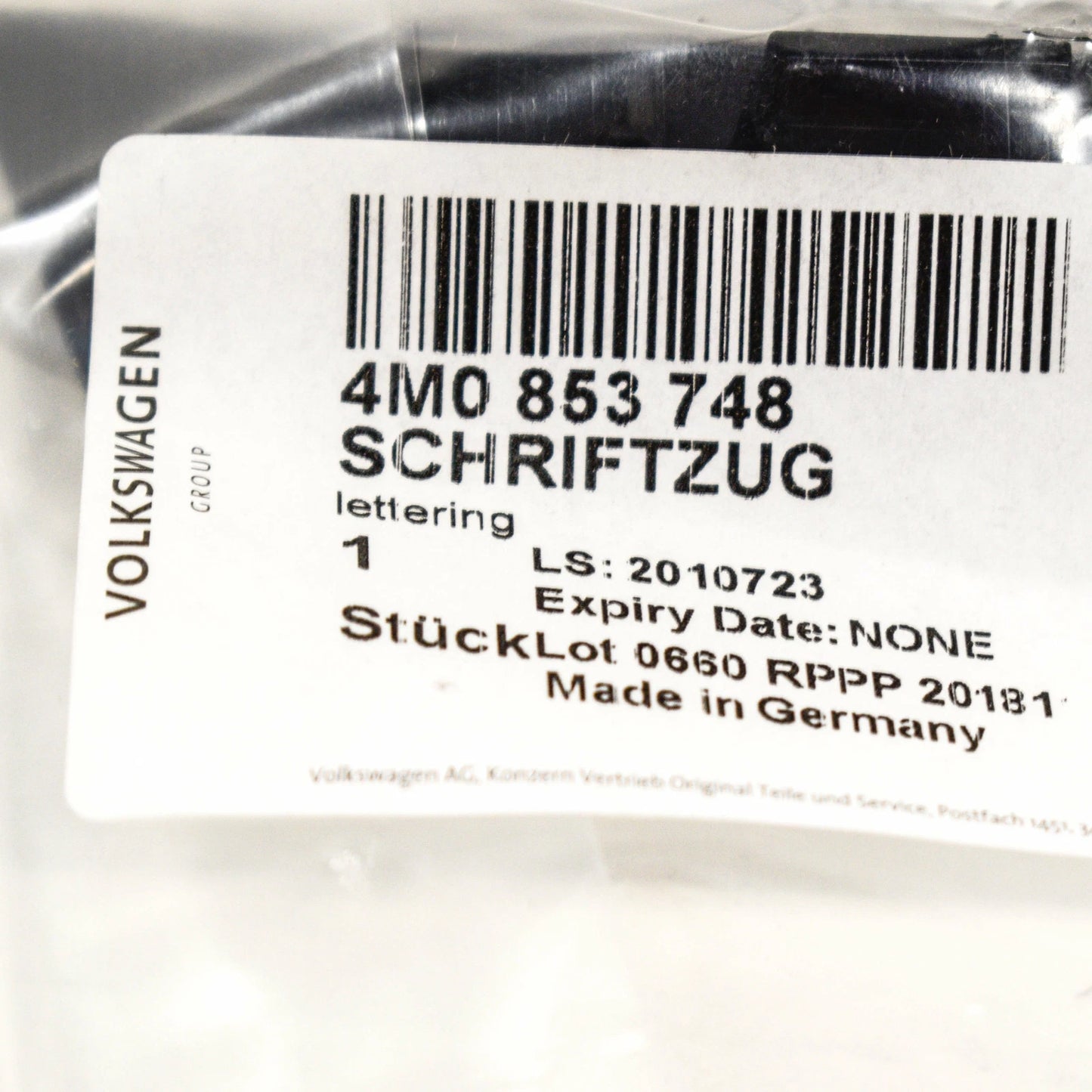 NEW AUDI Q7 4M FRONT GRILLE SQ7 BADGE 4M0853748