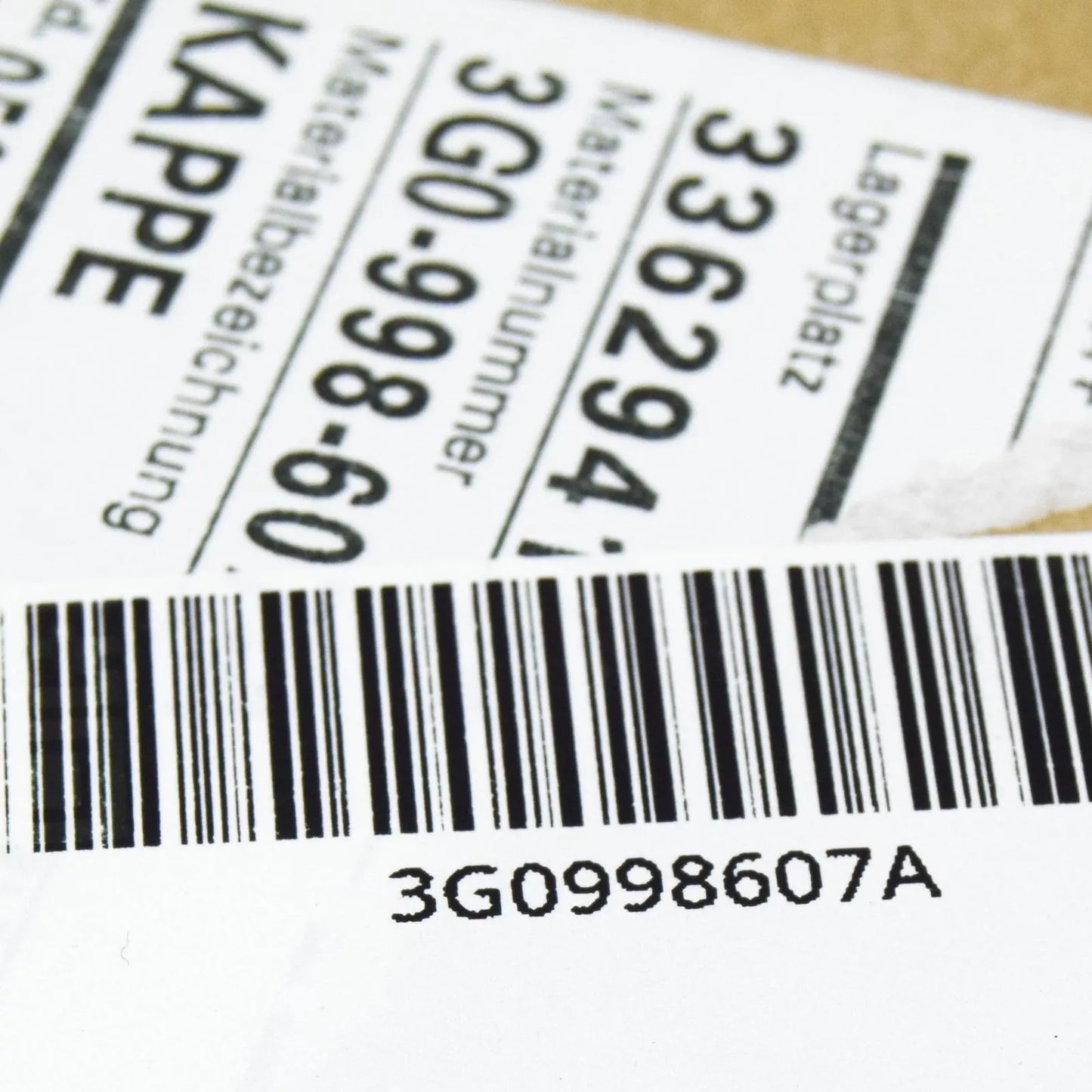 NEW VOLKSWAGEN PASSAT B8 3G LEFT HEADLIGHT COVER CAP 3G0998607A ORIGINAL