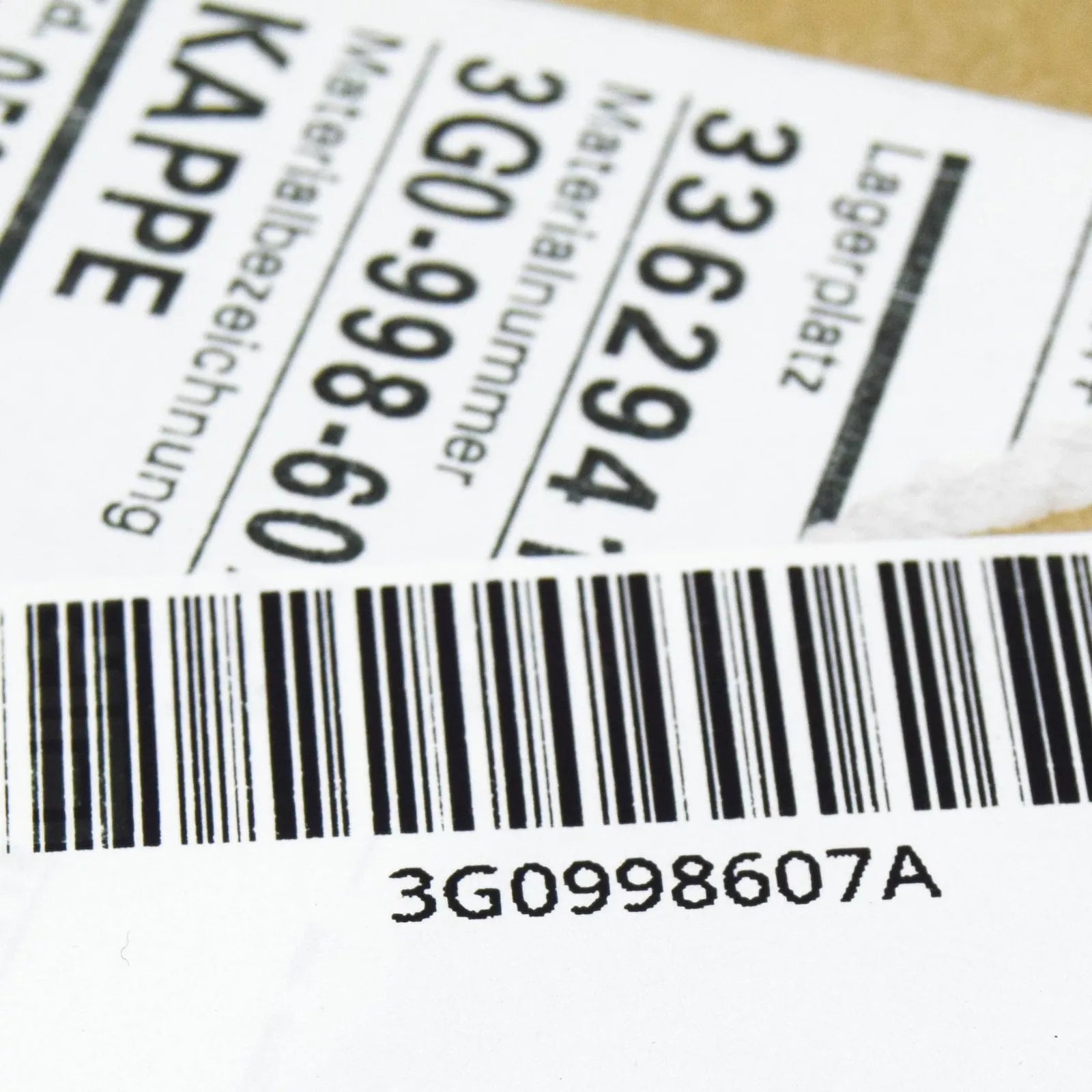 NEW VOLKSWAGEN PASSAT B8 3G LEFT HEADLIGHT COVER CAP 3G0998607A ORIGINAL