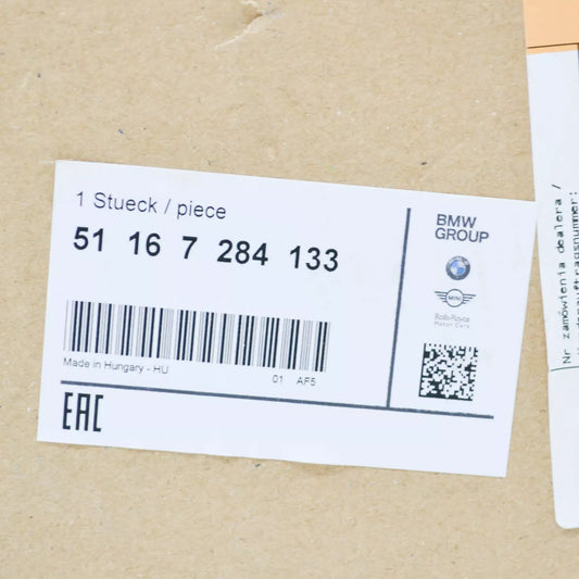 NEW BMW 3 F35 LEFT WING MIRROR LOWER HOUSING 51167284133 7284133 2015 ORIGINAL