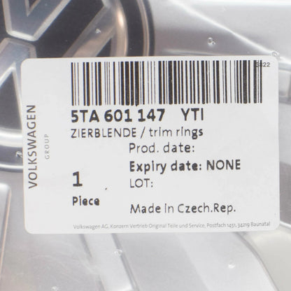 NEW VOLKSWAGEN TOURAN 5T WHEEL TRIM RING COVER 16" 1PCS 5TA601147YTI ORIGINAL