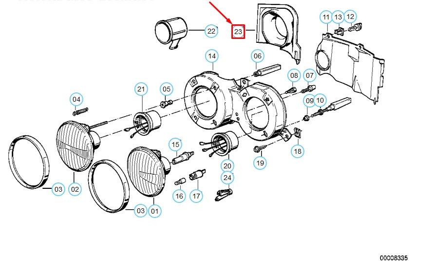 NEW BMW 3 E30 CABRIO COUPE SEDAN COOLING SYSTEM CONNECTOR 51711942084 ORIGINAL
