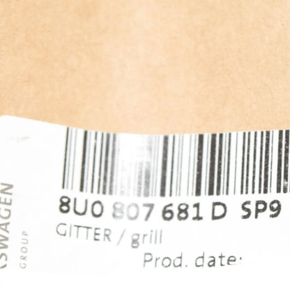 NEW AUDI Q3 8U LEFT FOG LIGHT GRILLE 8U0807681DSP9 8U0807681D