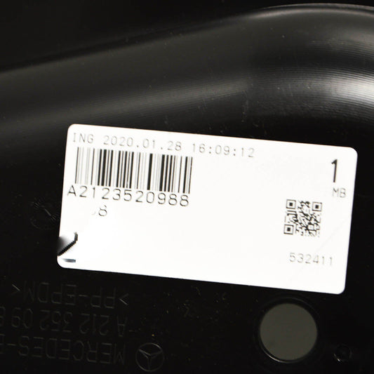 NEW MERCEDES-BENZ E W212 REAR RIGHT SPRING CONTROL ARM COVER A2123520988