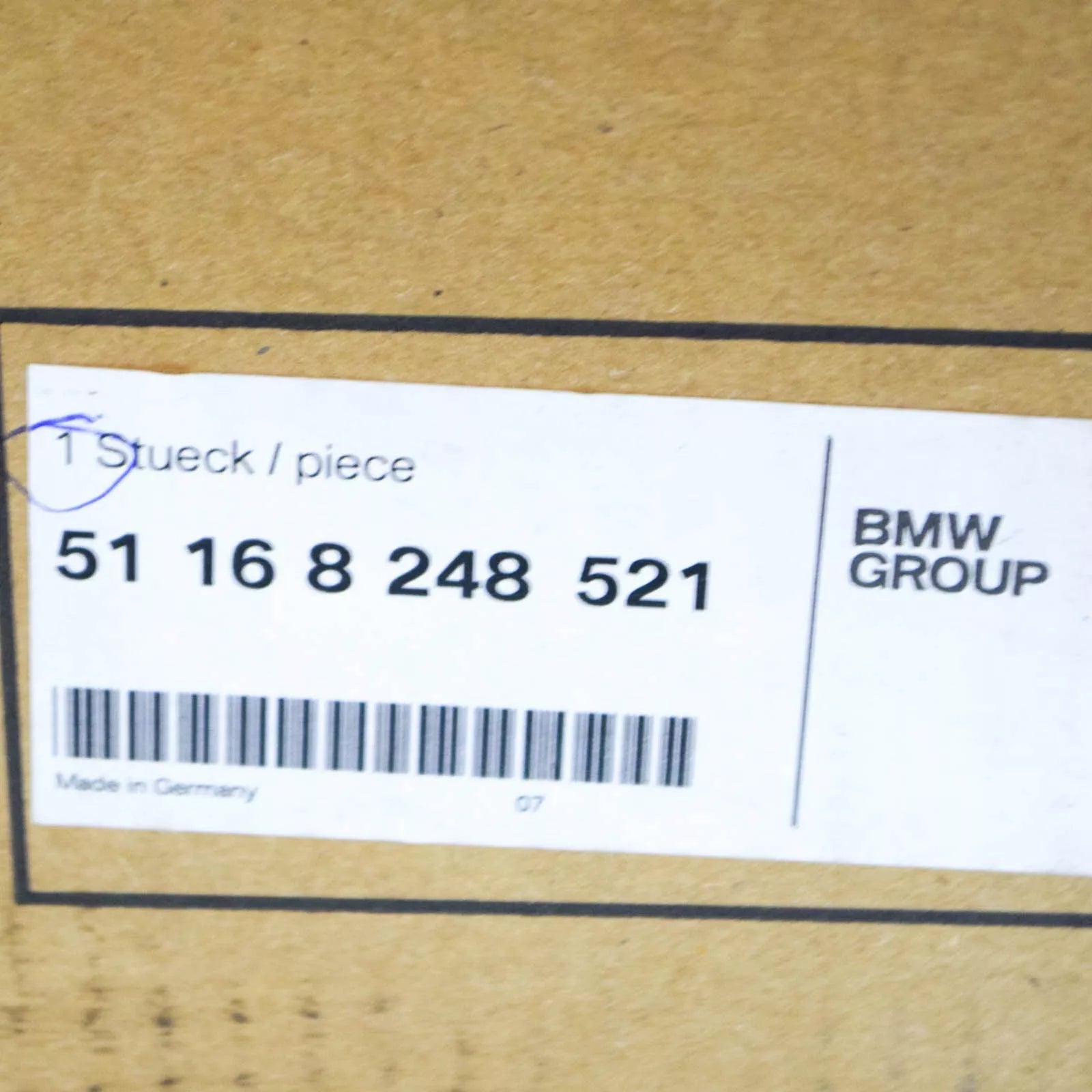 NEW BMW 3 E46 CENTER CONSOLE TRIM RHD 51168248521 8248521 ORIGINAL