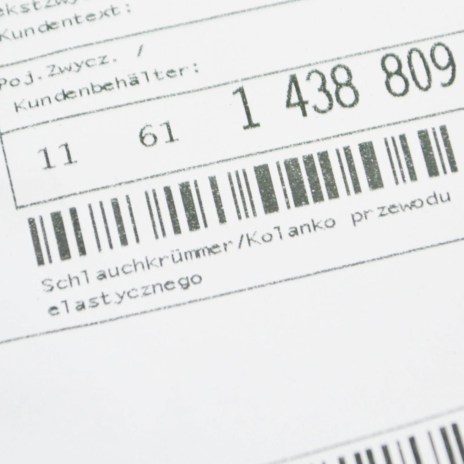 NEW BMW 3 E46 VACUUM CONTROL HOSE 11611438809 1438809 2.8 PETROL ORIGINAL