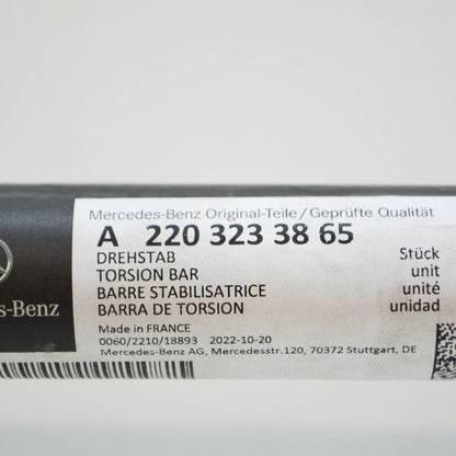 new mercedes-benz s w220 front stabilizer sway bar a2203233865 original