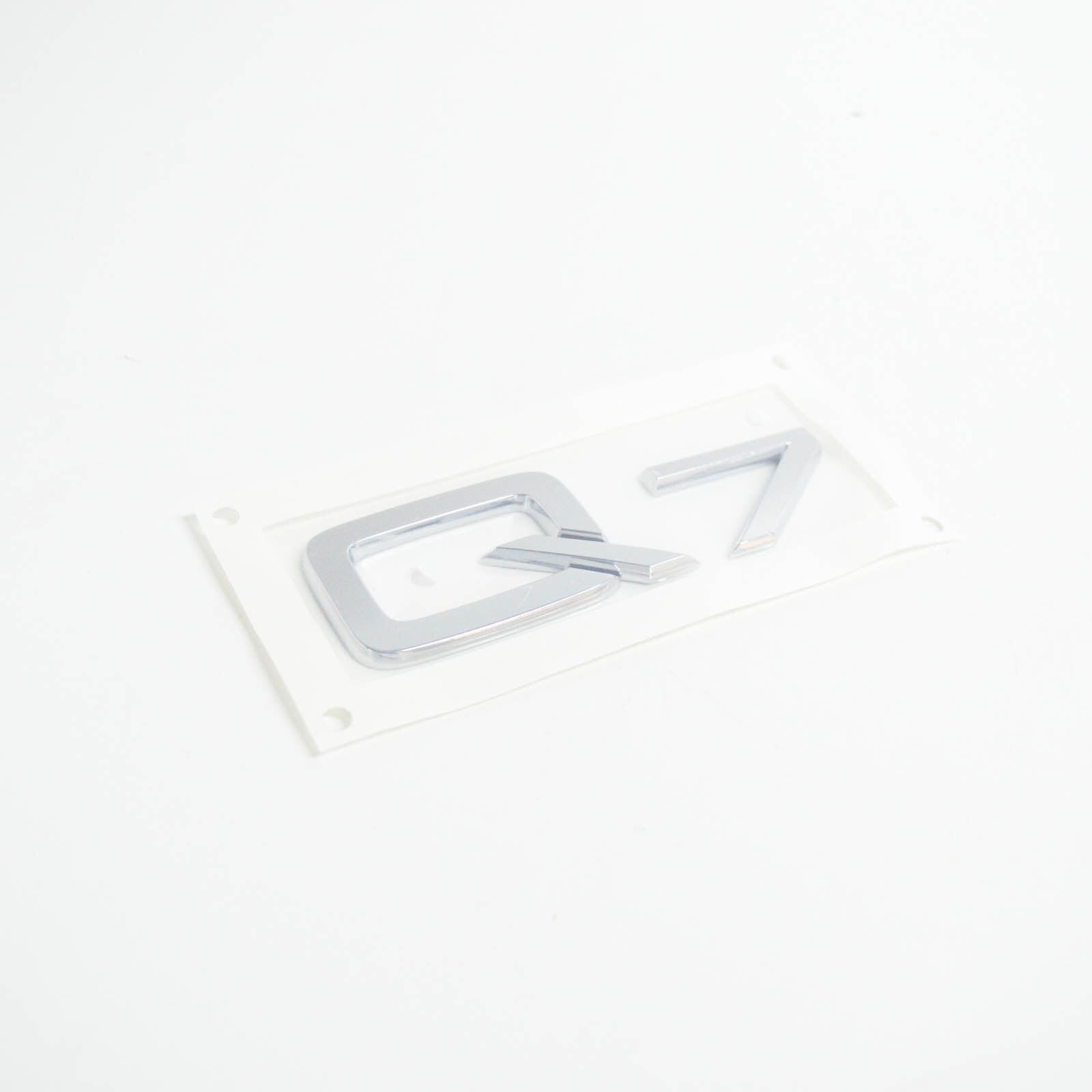 NEW AUDI Q7 4L BOOTLID TAILGATE BADGE EMBLEM 4L08537412ZZ 2015 ORIGINAL