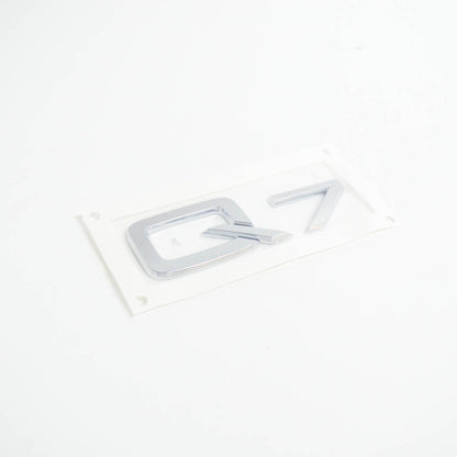 NEW AUDI Q7 4L BOOTLID TAILGATE BADGE EMBLEM 4L08537412ZZ 2015 ORIGINAL
