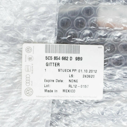 NEW VOLKSWAGEN BEETLE A5 FRONT BUMPER RIGHT OUTER GRILLE 5C5854662D9B9