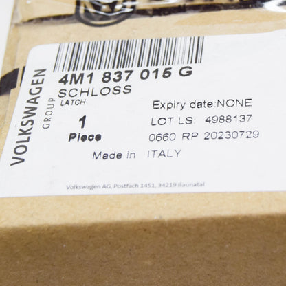 NEW AUDI Q7 4M FRONT LEFT DOOR LOCK LHD 4M1837015G ORIGINAL