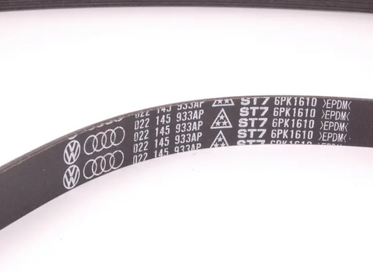 new audi a3 8p serpentine drive v-belt 022145933ap original