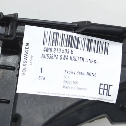 NEW AUDI Q7 4M BLIND SPOT DETECTION WARNING SENSOR LEFT BRACKET 4M0919503B