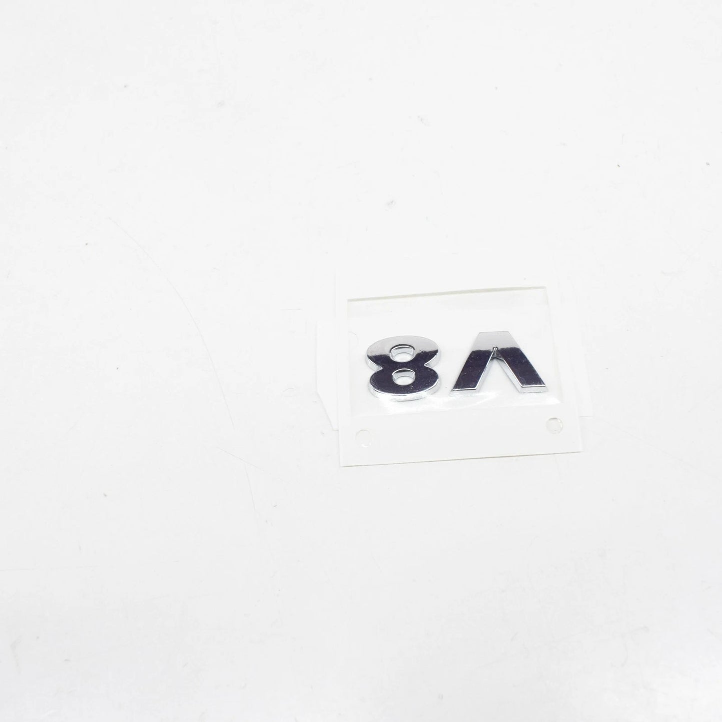 NEW VOLKSWAGEN PHAETON 3D REAR V8 CHROME INSCRIPTION 3D0853675T739 ORIGINAL