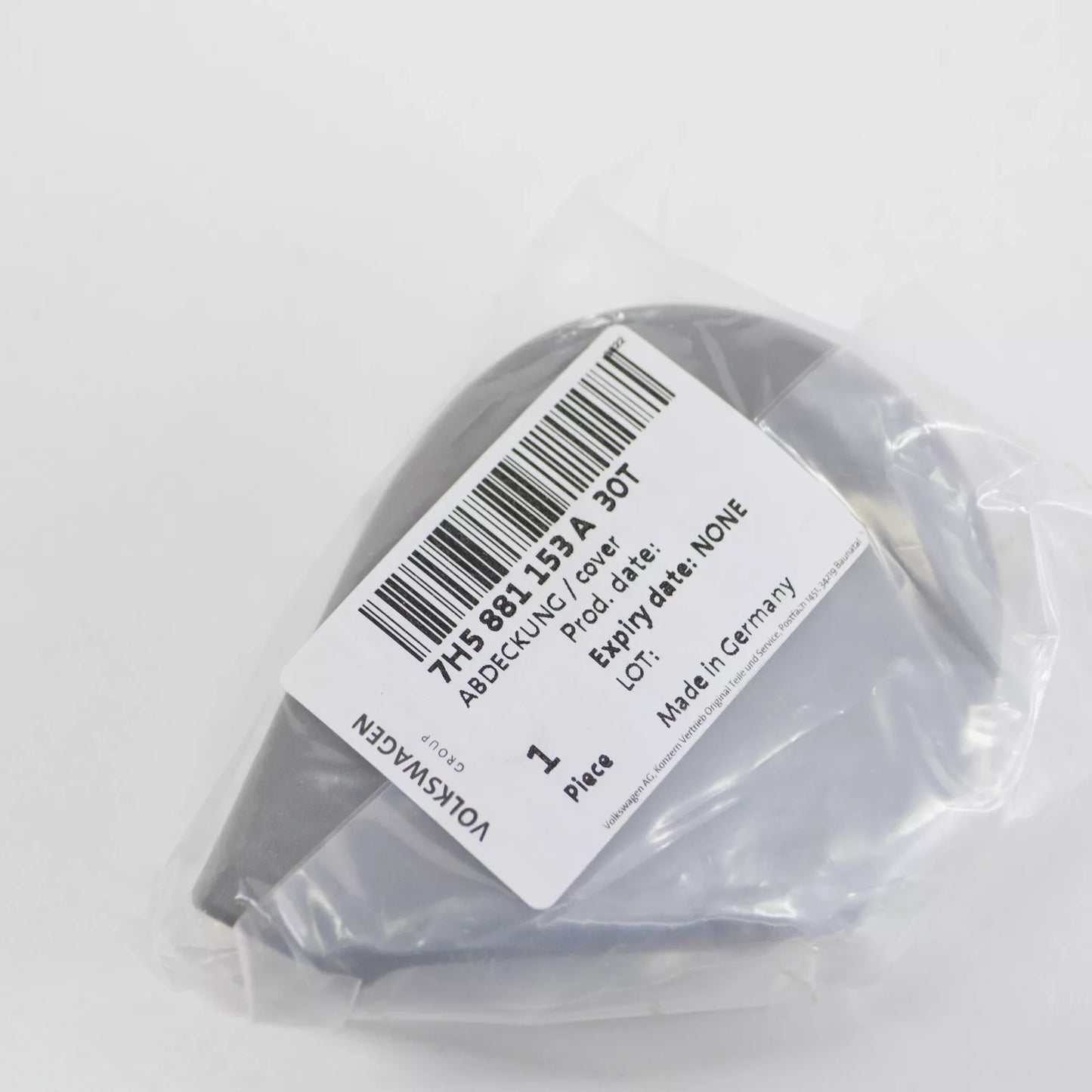 NEW VOLKSWAGEN CADDY SB ARMREST COVER LEFT TRIM 7H5881153A30T ORIGINAL