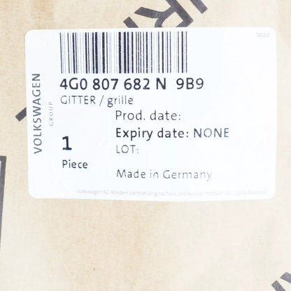 NEW AUDI A6 C7 FRONT BUMPER RIGHT GRILLE 4G0807682N9B9 2012