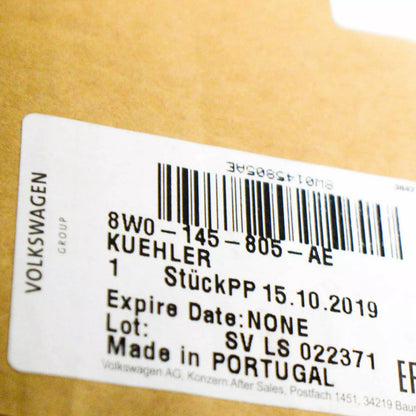 NEW AUDI S5 8W6 INTERCOOLER RADIATOR 8W0145805AE ORIGINAL