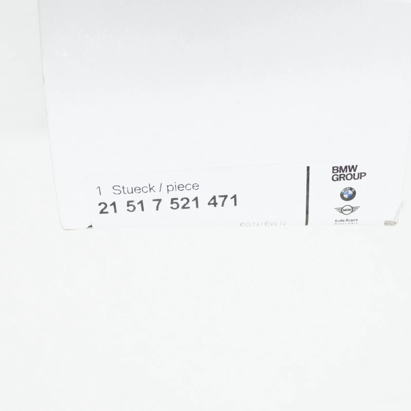 NEW BMW X5 E53 CLUTCH RELEASE BEARING 21517521471 ORIGINAL