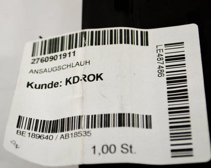 NEW MERCEDES BENZ GLE CLASS W166 LEFT AIR HOSE PIPE A2760901911 2013 ORIGINAL