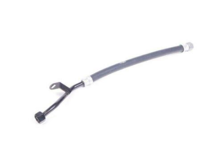 new mb cl c215 partition point to oil cooler left hose a0229975582 original