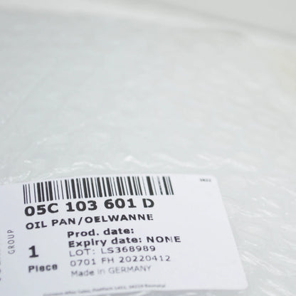 NEW VOLKSWAGEN T-ROC A11 CRANKCASE OIL SUMP 05C103601D ORIGINAL